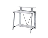 Nypho Antique White & Black Finish Writing Desk Model 92732 By ACME Furniture